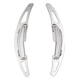 Silberne BMW Schaltwippen aus Aluminium für M-Modelle und Tuning