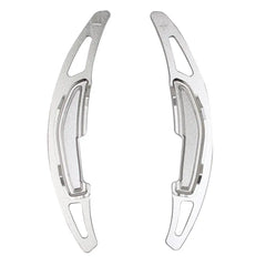 Silberne BMW Schaltwippen aus Aluminium für M-Modelle und Tuning