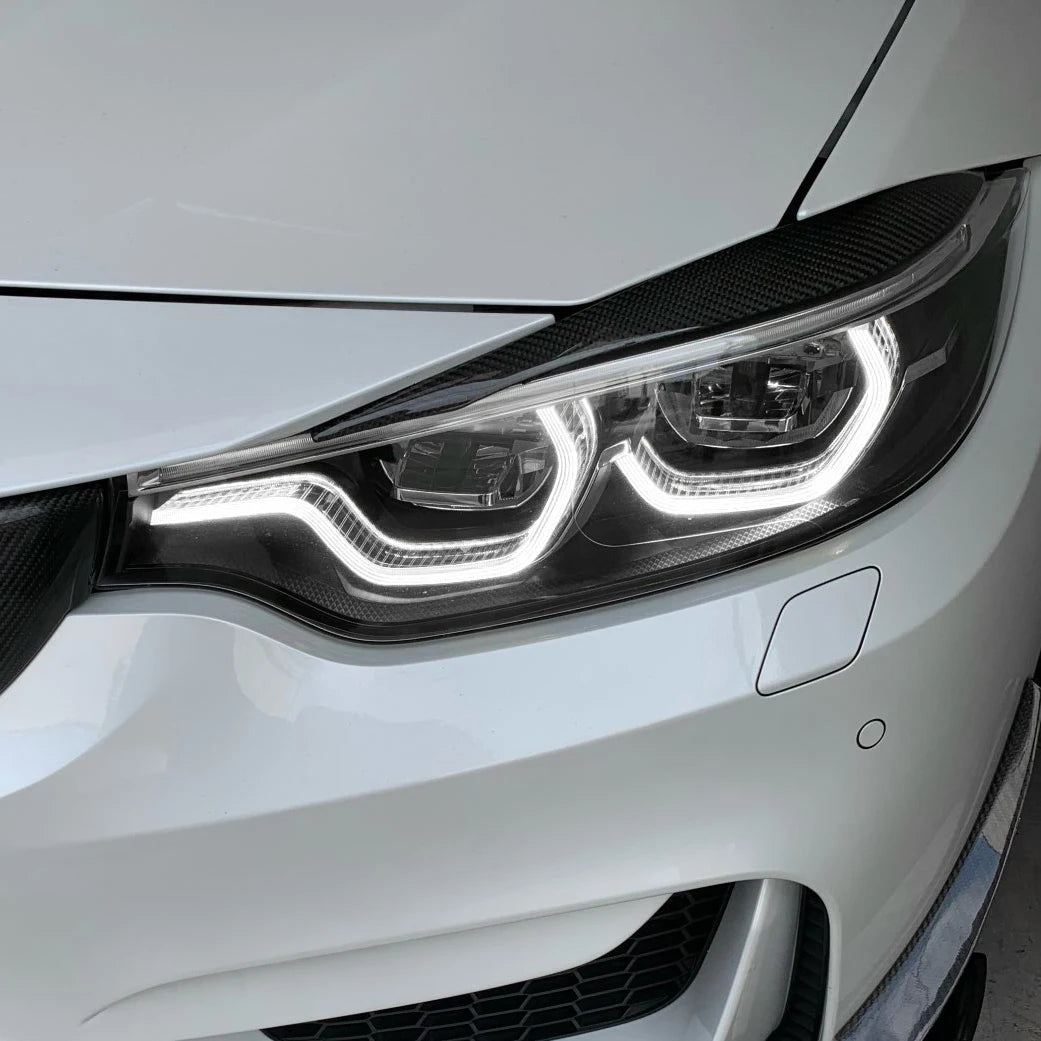 RF gelbe Tagfahrlichter Umschaltbar (Switch) passend für BMW M3 F80 M4 F82